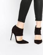 Asos Passion Pointed Heels - Black