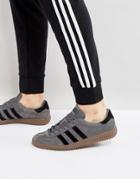 Adidas Originals Bermuda Suede Sneakers In Gray By9657 - Gray
