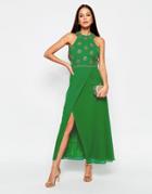 Virgos Lounge Tallulah Maxi Dress - Green