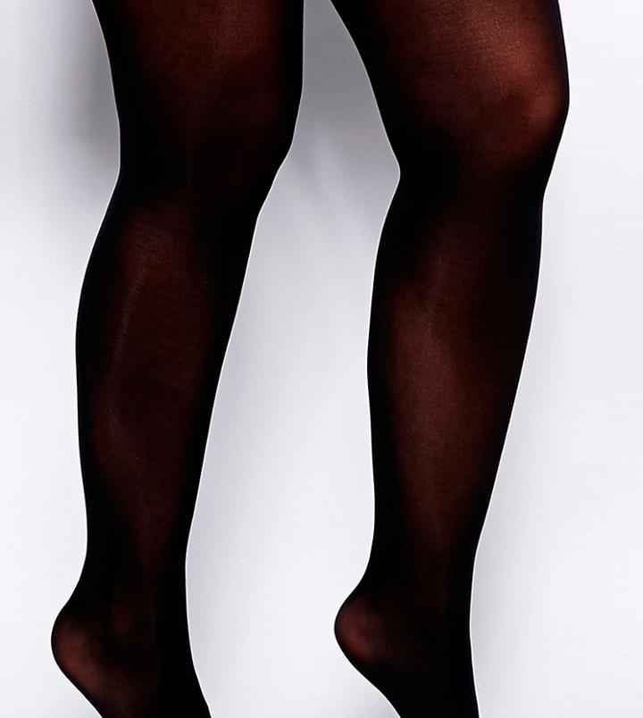 Asos Design Curve 50 Denier Tights - Black