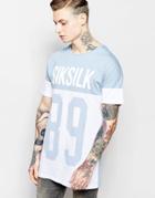 Siksilk Drop Shoulder T-shirt - White