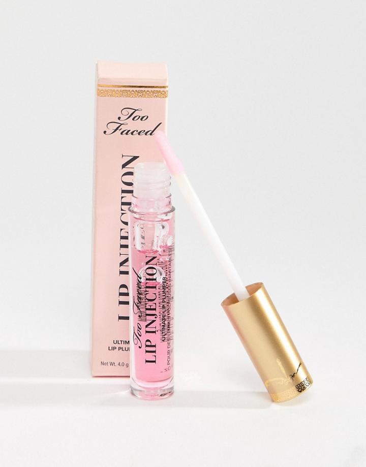 Too Faced Lip Injection Plumping Lip Gloss-no Color