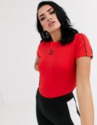 Puma Classics Tight Top In Red