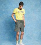 Collusion Corduroy Shorts In Khaki-green
