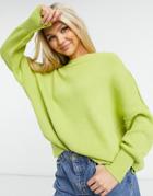 Gilli Sweater In Lime-green