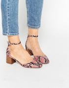 Asos Out Now Heeled Shoes - Pink