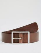 Royal Republiq Volcano Leather Belt In Brown - Brown