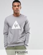 Le Coq Sportif Gray Sweatshirt With Large Logo In Gray 1711096 - Gray