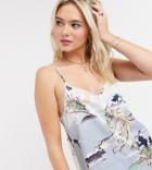 Lindex Exclusive Landscape Print Cami Pyjama Top-blues