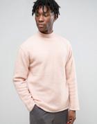 Weekday Ample Sweater - Pink