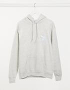 Skinnydip Shark Hoodie In Gray-grey