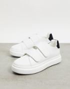 Asos Design Dasher Sneakers In White