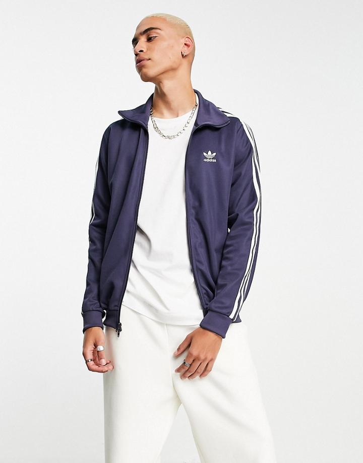 Adidas Originals Beckenbauer Track Top In Shadow Navy
