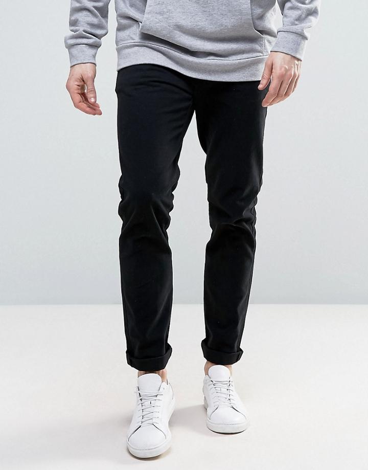 Weekday Wood Chinos - Black