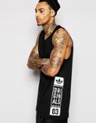 Adidas Originals Tank With Street Graphic Aj7715 - Black