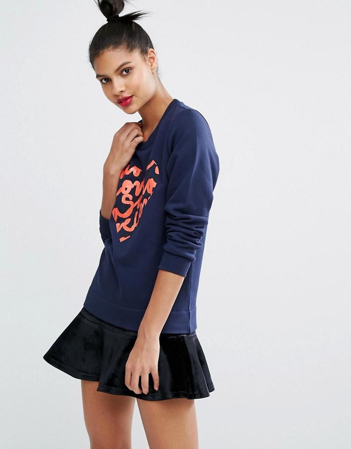 Sonia By Sonia Rykiel Heart Motif Sweatshirt - Black