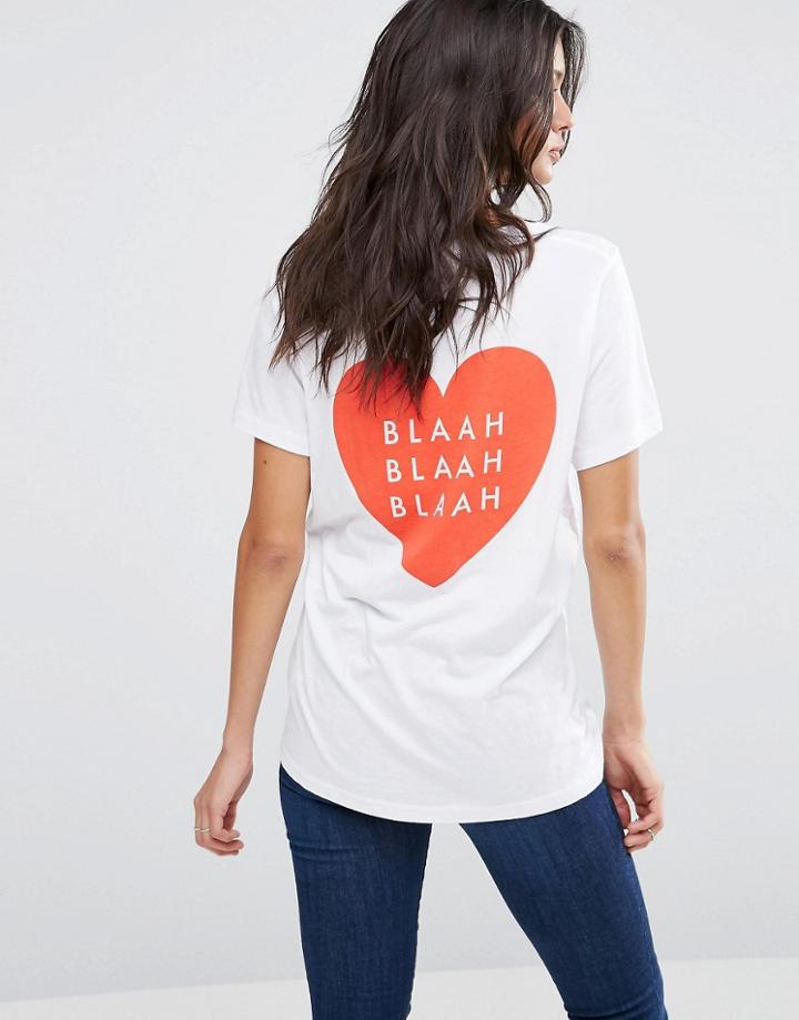 Pepe Jeans Marilyn Heart T-shirt - White