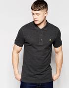 Lyle & Scott Pique Polo Shirt - Gray