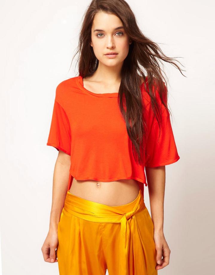 Kore By Sophia Kokosalaki Dipped T-shirt - Orange