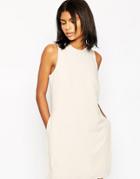 Asos Petite Minimal Romper With Overlay - Pink