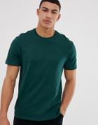 New Look Crew Neck T-shirt In Green