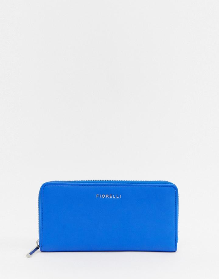 Fiorelli City Zip Around Purse - Blue