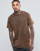 Illusive London Rustic T-shirt - Brown