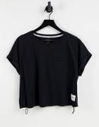 Calvin Klein Performance Short Sleeve Crew Neck Tee In Black