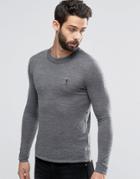Religion Merino Sweater - Gray