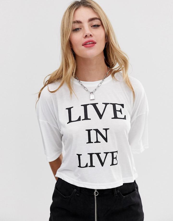 Noisy May Slogan T-shirt