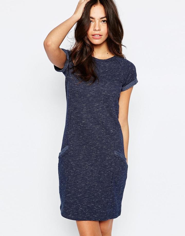 Esprit Sweat Dress - Navy