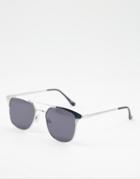 Madein. Classic Double Brow Sunglasses-black