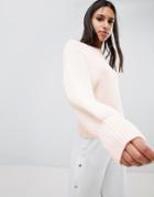 Noisy May Knitted Sweater - Pink