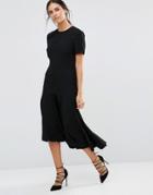 Isla Genesis Midi Dress - Black