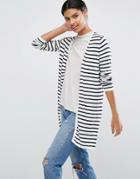 Vila Vistarly Stripe Knit Cardigan - Multi