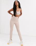 Sixth June High Waist Leggings In Bandage Two-piece