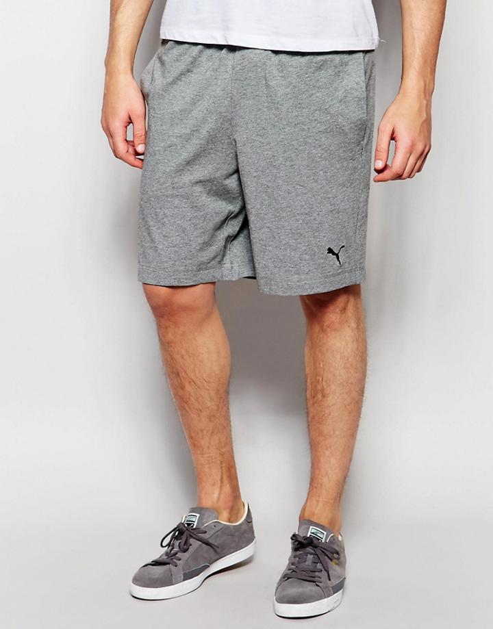 Puma Jersey Shorts - Gray