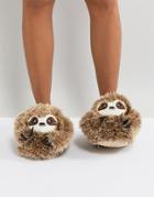 New Look Sloth Slipper - Brown