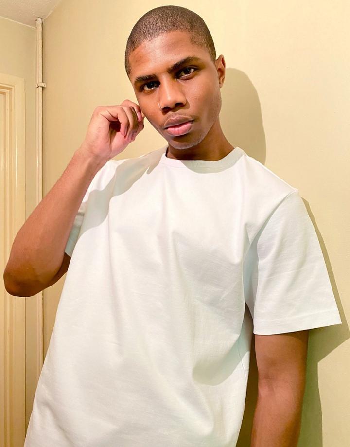 Weekday Tommie T-shirt In White
