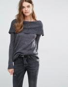 J.d.y Off The Shoulder Knit Sweater - Black