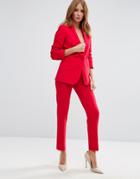 Millie Mackintosh Lava Crop Pants - Red