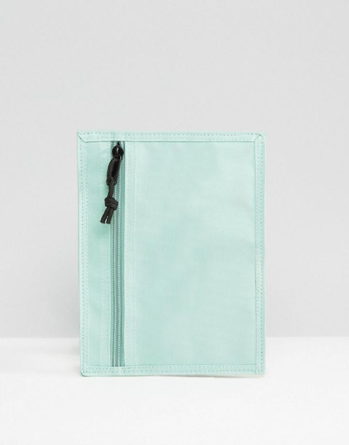Asos Slim Flight Bag In Mint - Green