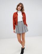 Side Party Kate Pleated Mini Skirt - Multi