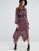 Tularosa Miranda Maxi Dress - Purple
