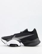 Nike Training Air Zoom Superrep 2 Sneakers In Black And White