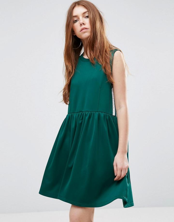 Asos Sports Smock Dress - Green