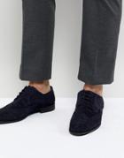 Kg By Kurt Geiger Brogues In Navy Suede-blue