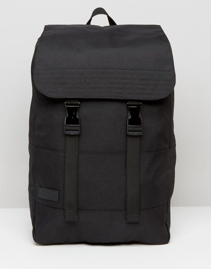 Dead Vintage Canvas Commuter Backpack - Black