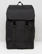 Dead Vintage Canvas Commuter Backpack - Black
