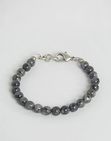 Seven London Beaded Bracelet In Black - Black